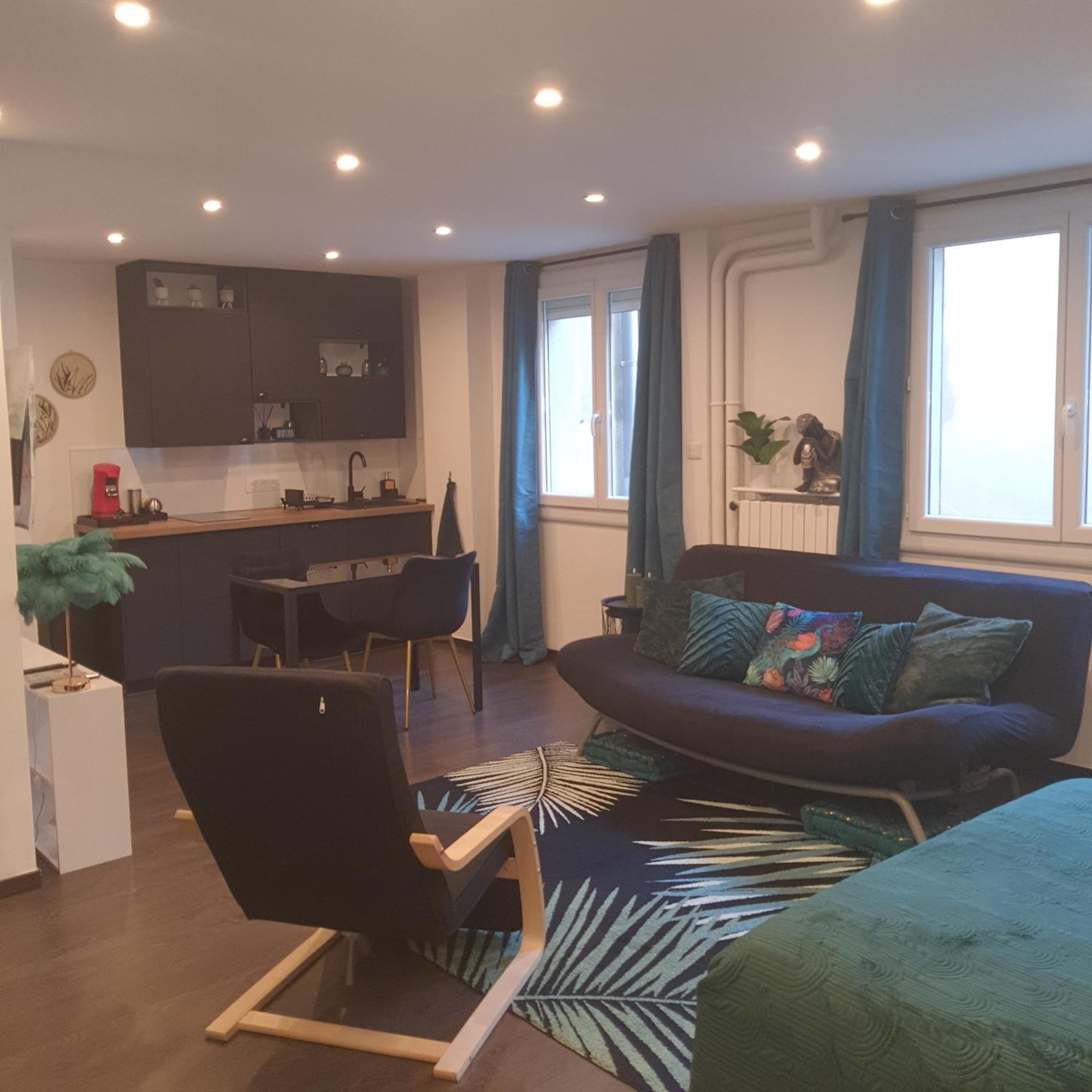Loft Spacieux-2 Min De La Plage Marseille Bagian luar foto
